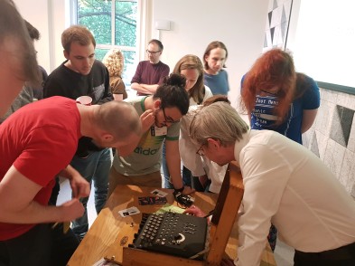 Hands-on Enigma demo at Monzo Bank HQ, London, May 2018