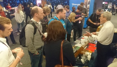 Hands-on Enigma demo at Turing Fest 2018, Edinburgh, UK